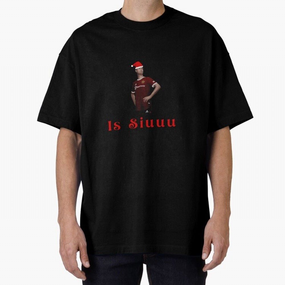Cristiano Ronaldo Oversized T-Shirt Celebrate the Road through FIFA World Cup 2026 Group Stage for Fans of Messi, Neymar and Mbappe and France, Bringing Global Supporter Spirit, Legendary Goals, National Colors and Tournament Celebration; Made for