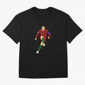 Cristian Ronaldo Design - Portugal - Real Madrid - Illustration - Cartoon - T-Shirt - Shirt - Sticker - Phone Case - CR7 Oversized T-Shirt Mark Match Day Hype around FIFA World Cup 2026 USA Canada Mexico, Neymar, Haaland and Cristiano Ronaldo,