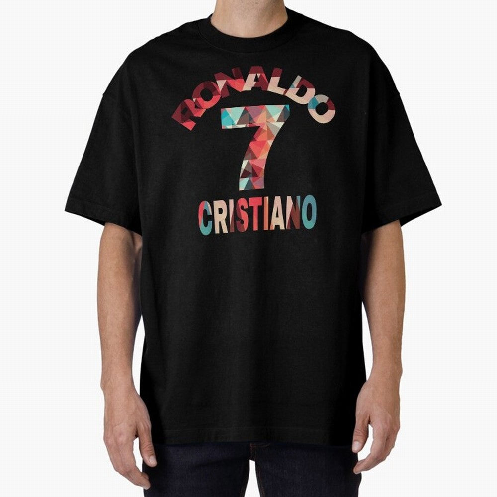 Cristiano Ronaldo Manchester United Oversized T-Shirt Wear the Spirit of the FIFA World Cup 2026 USA Canada Mexico Journey through CR7 Highlights, Argentina and Brazil Pride, Stadium Chants, National Pride, Trophy Dreams and Unforgettable Football