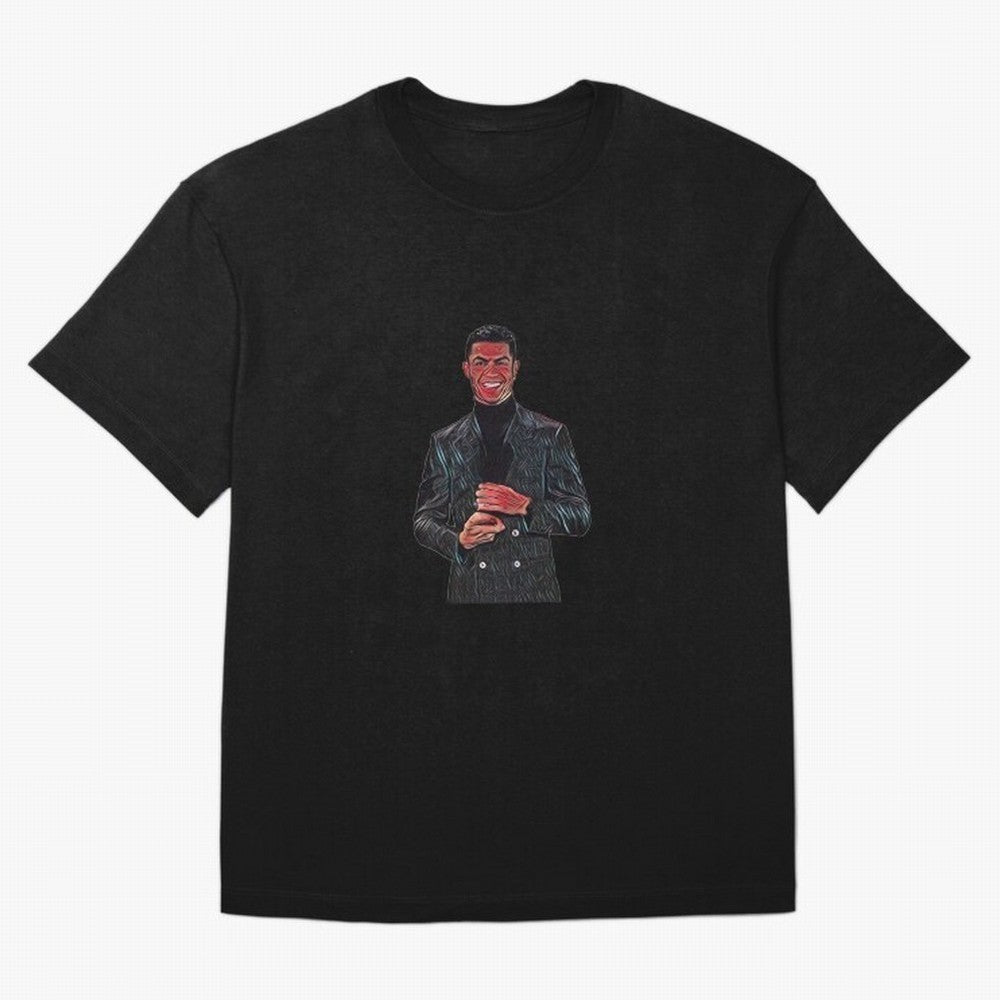 a nice smile from the goat Oversized T-Shirt Share Global Football Passion for FIFA World Cup 2026, Celebrating Neymar, England, France and Netherlands, Championship Spirit, Famous Goals, Roaring Crowds and International Football Unity; Created for