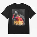 Focus With CR7 Oversized T-Shirt Represent FIFA World Cup 2026 Built around Neymar, Haaland and Cristiano Ronaldo, Argentina Energy, Championship Spirit, Famous Goals, Roaring Crowds and International Football Unity; Perfect for Fans, Collectors,