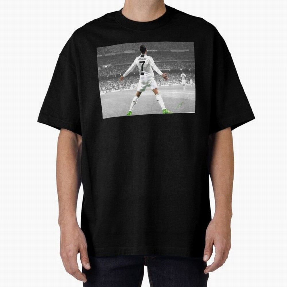 Cristiano Ronaldo Oversized T-Shirt Make Game Day About the FIFA World Cup 2026 USA Canada Mexico Journey through Mbappe Highlights, Germany Pride, Championship Spirit, Famous Goals, Roaring Crowds and International Football Unity; Ideal for