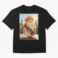 Plaza Sol Real Madrid Oversized T-Shirt Cheer for FIFA World Cup 2026 Group Stage Capturing Cristiano Ronaldo, Argentina, France and Brazil Energy, Worldwide Fan Energy, Dramatic Goals, Stadium Lights and Championship Celebrations; Perfect for