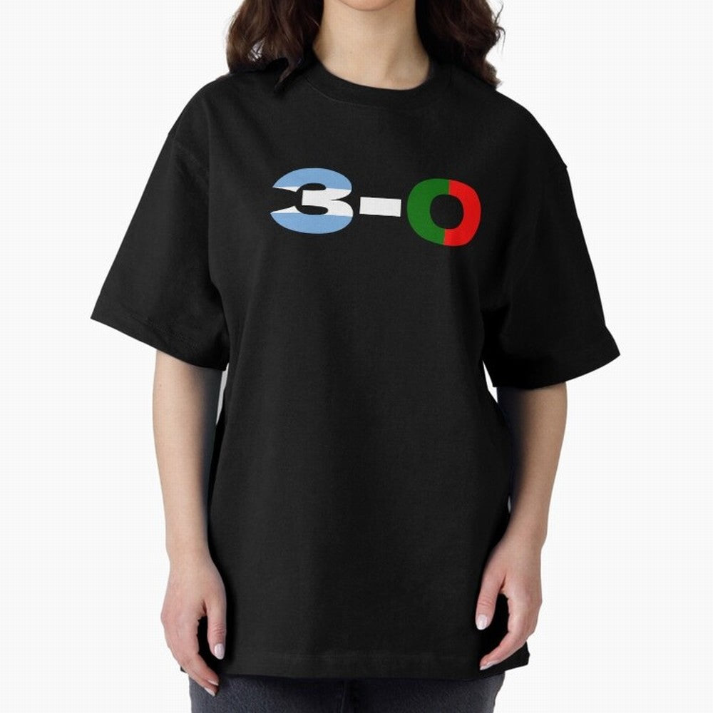Argentina vs Portugal Oversized T-Shirt Show Your Love for FIFA World Cup 2026 USA Canada Mexico Spirit, Featuring France, Mbappe and Neymar, Vintage Soccer Flavor, Modern Football Stars, National Flags and Final Night Emotion; Perfect for