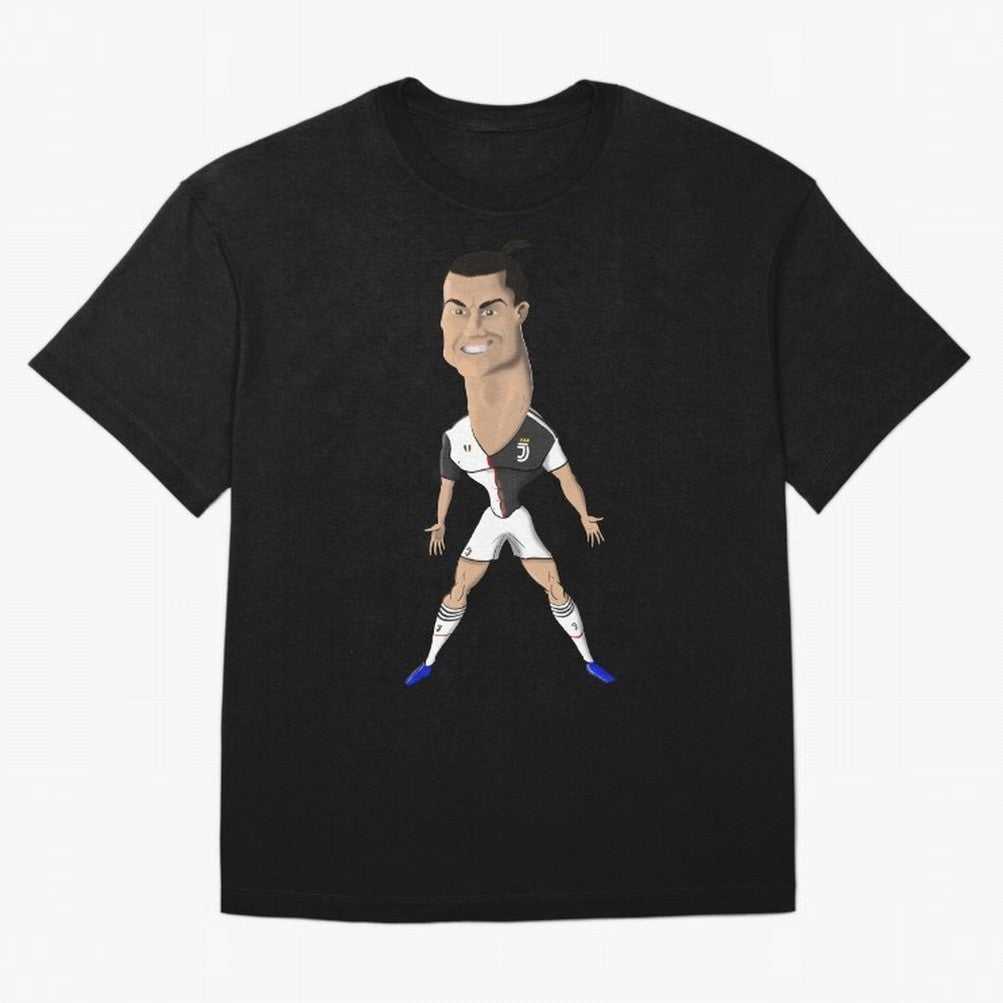 CR7 Oversized T-Shirt Turn Up for Global Football Passion for FIFA World Cup 2026 Group Stage, Made for Mbappe, Spain and Netherlands, Goal Celebration Energy, Supporter Heritage, Football Icons and Worldwide Tournament Joy; Great for Supporters