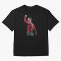 Cristiano Ronaldo Oversized T-Shirt Represent Match Day Hype around FIFA World Cup 2026 USA Canada Mexico, Haaland and Mbappe, Netherlands, Classic Soccer Heritage, Championship Pressure, Fan Loyalty and International Pride; Made for Collectors Who