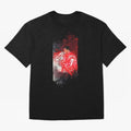 Ronaldo Illustration 002 Oversized T-Shirt Show Your Tournament Heart for FIFA World Cup 2026 USA Canada Mexico Spirit, Highlighting Argentina and Brazil, Neymar, Goal Celebration Energy, Supporter Heritage, Football Icons and Worldwide Tournament