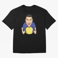 Ronaldo Al-Nassr 2022 Oversized T-Shirt Fuel FIFA World Cup 2026 for Fans of Neymar and Spain and Netherlands, Bringing Stadium Chants, National Pride, Trophy Dreams and Unforgettable Football Memories; Perfect for Fans, Collectors, Family