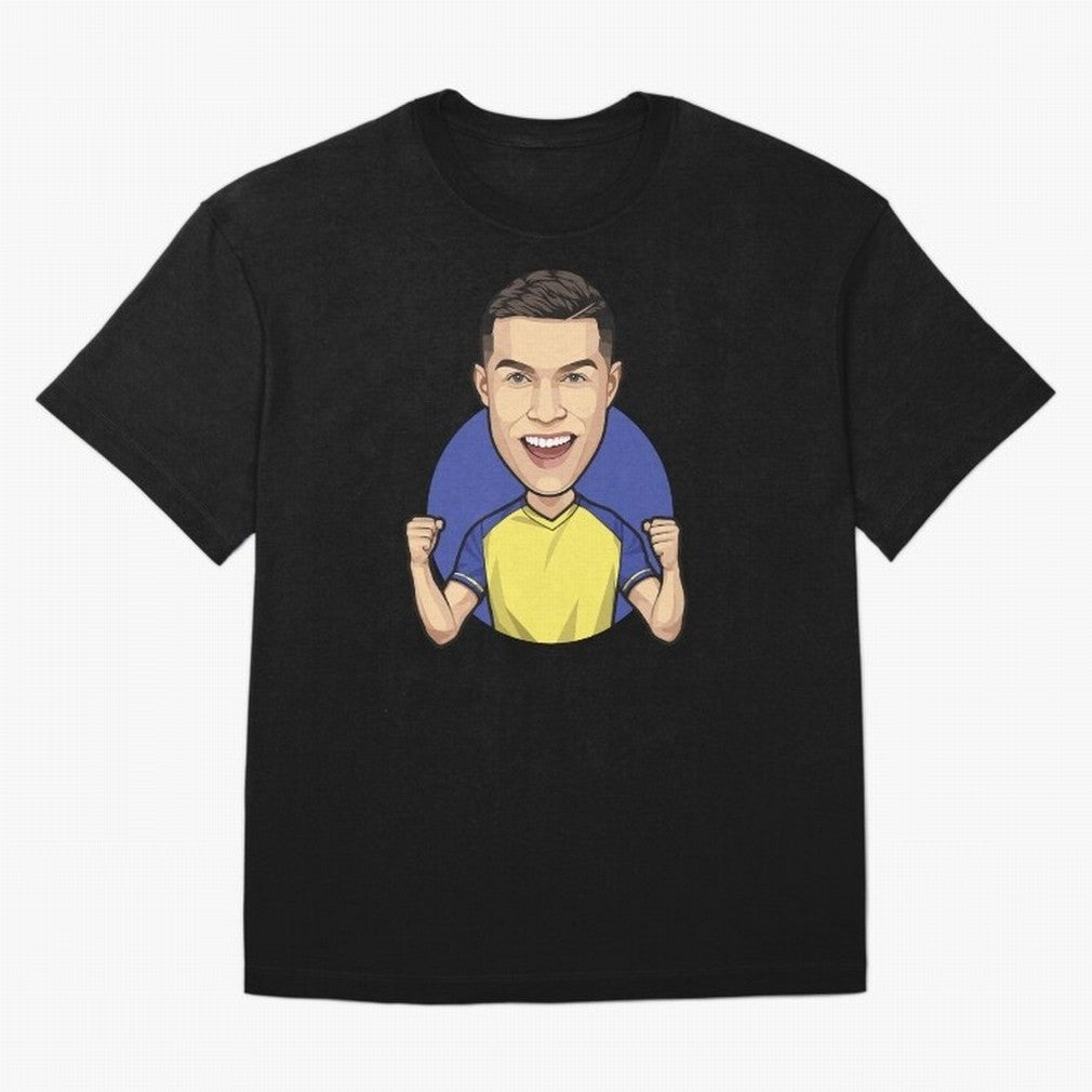 Ronaldo Al-Nassr 2022 Oversized T-Shirt Fuel FIFA World Cup 2026 for Fans of Neymar and Spain and Netherlands, Bringing Stadium Chants, National Pride, Trophy Dreams and Unforgettable Football Memories; Perfect for Fans, Collectors, Family