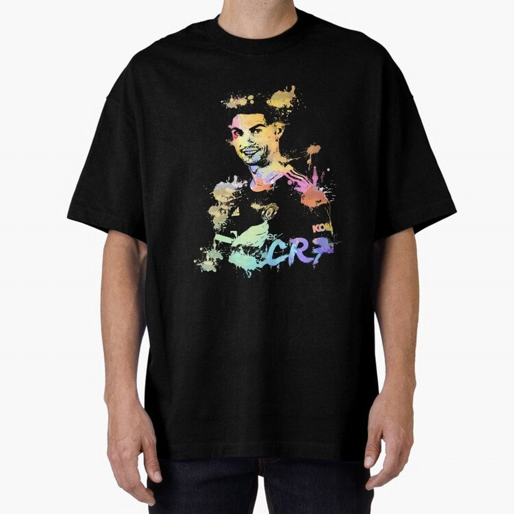 Cristiano Ronaldo Cristiano Ronaldoooo Oversized T-Shirt Feel the Heartbeat of the FIFA World Cup 2026 USA Canada Mexico Journey through Haaland Highlights, Spain and Netherlands Pride, Tournament Hype, Historic Matchups, Family Viewing Parties and