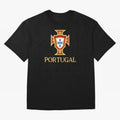 Portugal Gold Alt 3 Oversized T-Shirt Fuel FIFA World Cup 2026 USA Canada Mexico for Fans of Messi, Neymar and Mbappe and Argentina, France and Brazil, Bringing Stadium Memories, Football Loyalty, International Chants and Championship Tradition;