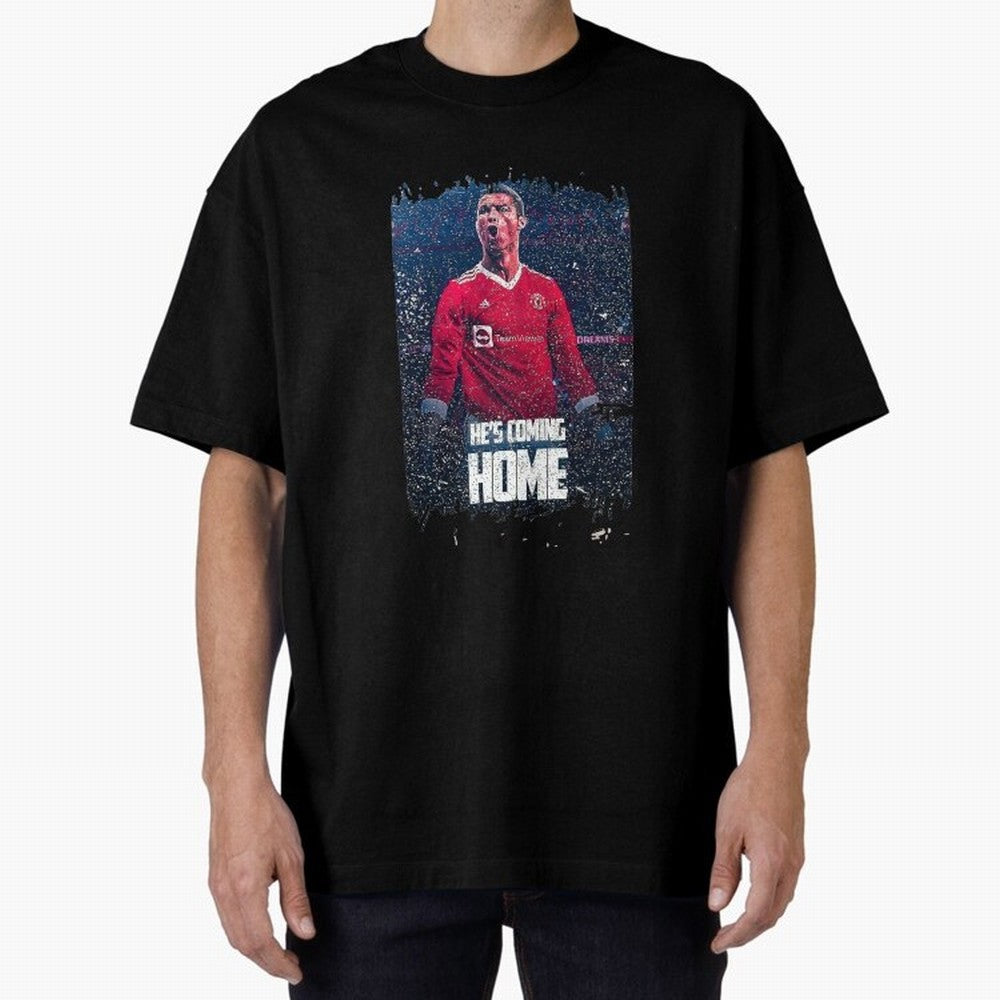 Cristiano Ronaldo Cristiano Ronaldoo Oversized T-Shirt Show Championship Spirit for the FIFA World Cup 2026 USA Canada Mexico Journey through Mbappe and Neymar Highlights, France Pride, Game Day Rituals, Football Legends, Country Pride and the Road