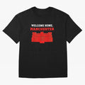 Welcome Home Manchester 7 CR Oversized T-Shirt Show Passion for the Stars of FIFA World Cup 2026 USA Canada Mexico for Fans of CR7 and Messi and England, Bringing Football Passion, Legendary Performances, Festival Vibes and Supporter Community;
