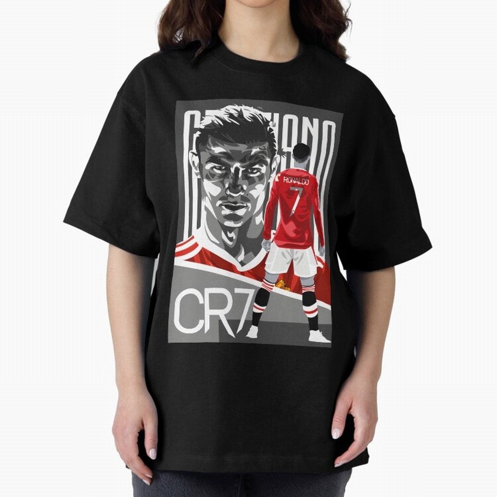 Cristiano Ronaldo In Red Oversized T-Shirt Bring Legendary Rivalry Energy to FIFA World Cup 2026 Group Stage for Fans of Neymar, Haaland and Cristiano Ronaldo and France, Bringing Soccer Culture, Superstar Moments, National Team Dreams and
