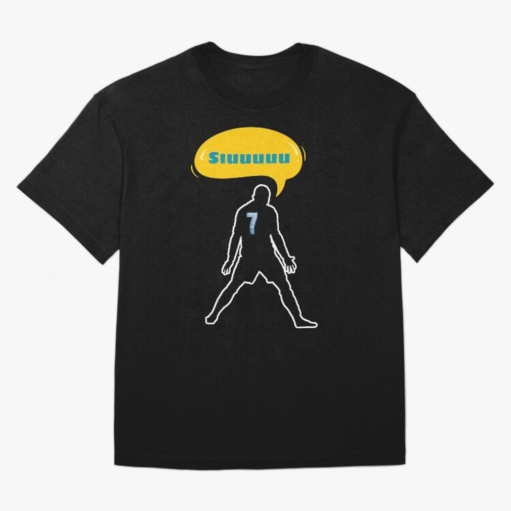 Siuuu Cristiano ronaldo goal Oversized T-Shirt Celebrate Every Goal in Match Day Hype around FIFA World Cup 2026 USA Canada Mexico, Messi and Cristiano Ronaldo, Portugal, Retro Football Energy, Iconic Rivalries, Trophy Chase Drama and Stadium