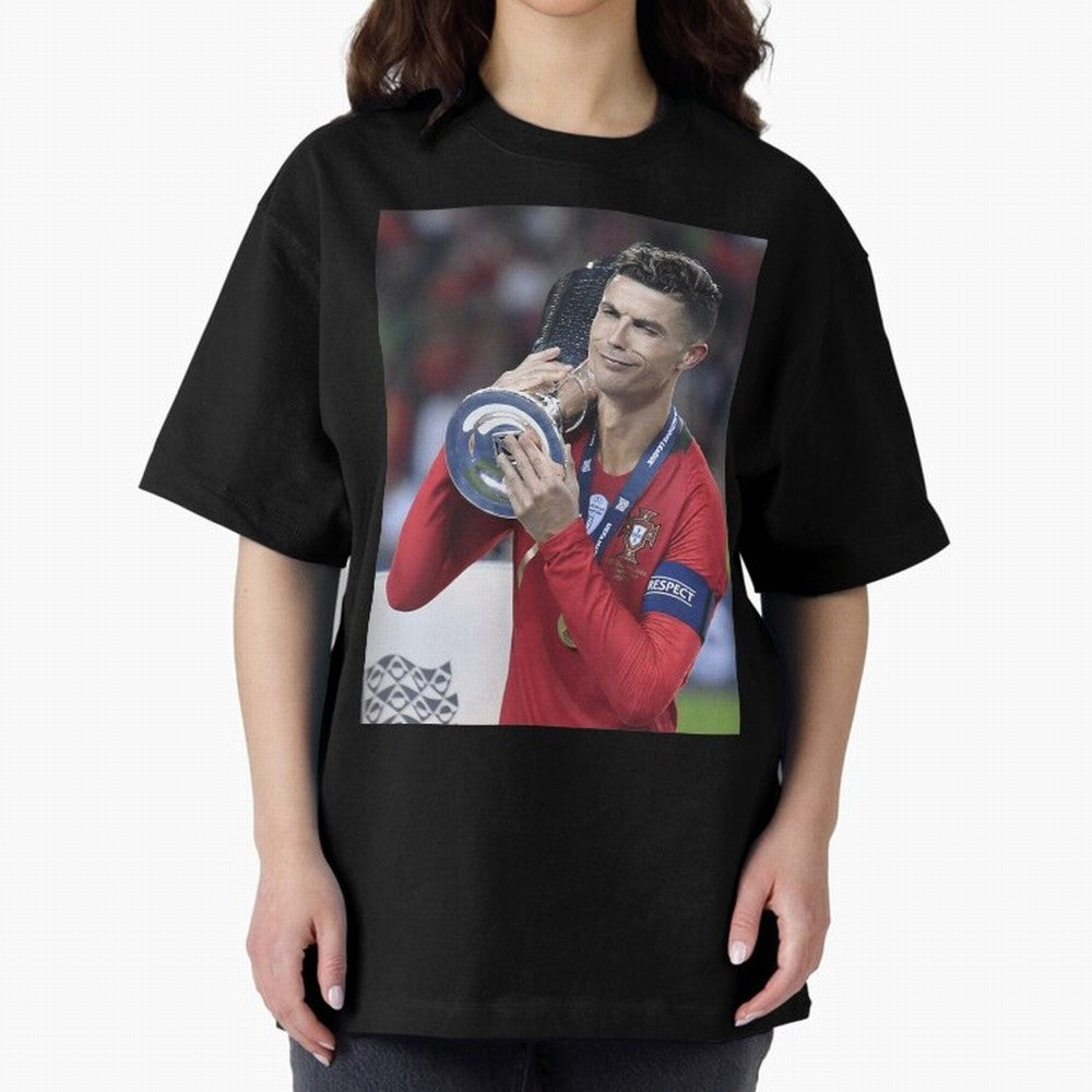 Todos Portugal 2019 Cr7 Oversized T-Shirt Upgrade the FIFA World Cup 2026 Group Stage Journey through CR7 Highlights, Argentina Pride, Football Festival Excitement, Trophy Ambitions, Country Rivalries and Star Player Buzz; Built for Supporters