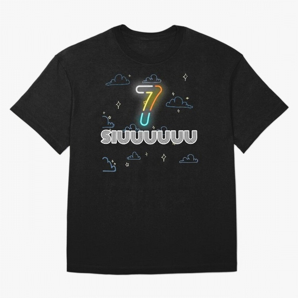 Siuuuuuu 7 CR7 goal funny Oversized T-Shirt Honor the FIFA World Cup 2026 Journey through Haaland Highlights, England, France and Netherlands Pride, Football Passion, Legendary Performances, Festival Vibes and Supporter Community; Ideal for