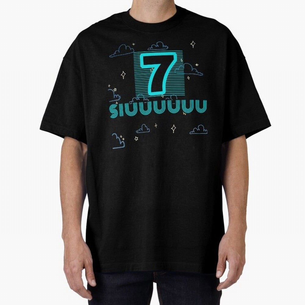Siuuuuu 7 Cristiano ronaldo Oversized T-Shirt Bring Legendary Rivalry Energy to FIFA World Cup 2026 Group Stage Spirit, Built around Germany, Mbappe and Neymar, Retro Football Energy, Iconic Rivalries, Trophy Chase Drama and Stadium Atmosphere;