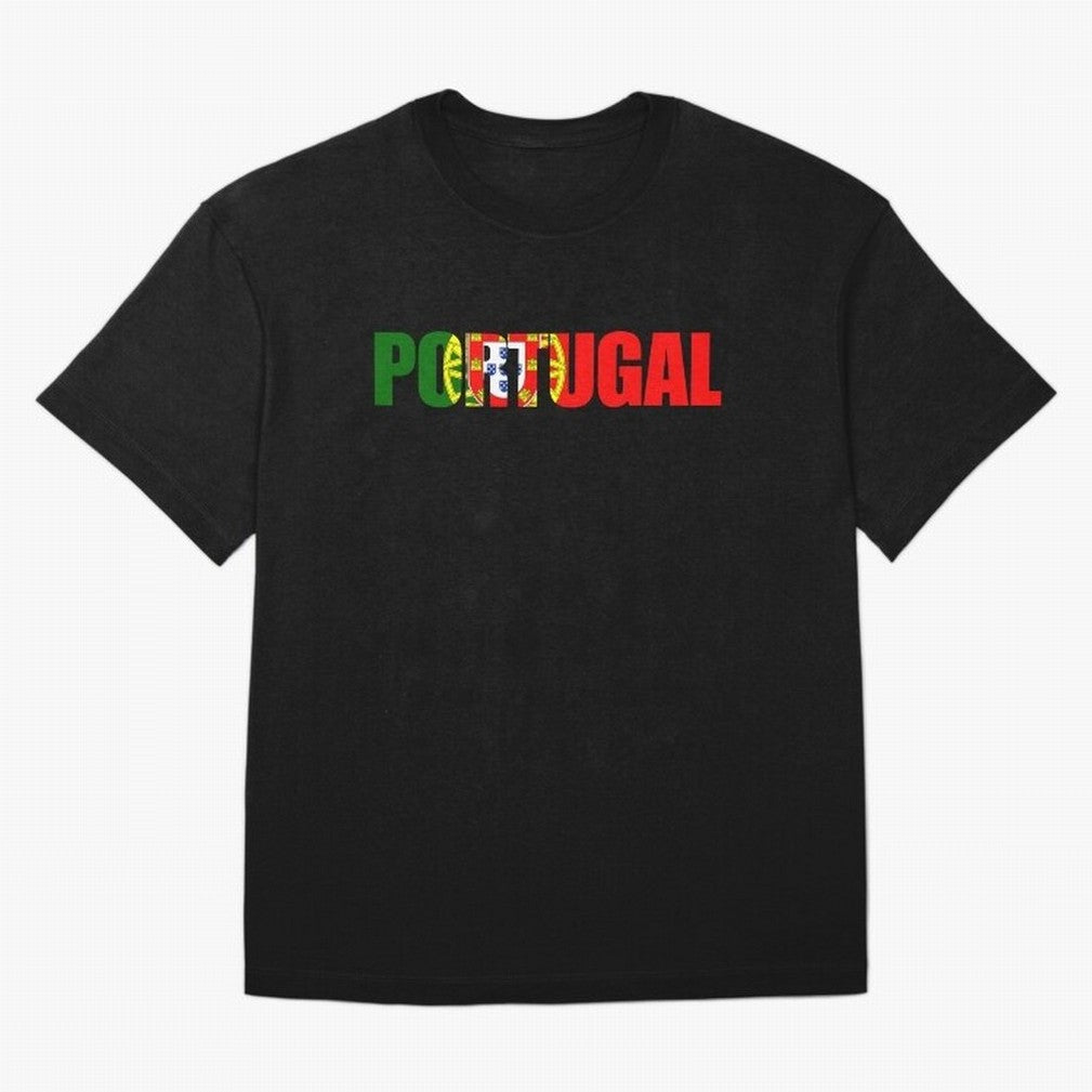 Portugal Country Oversized T-Shirt Honor the Beautiful Game during FIFA World Cup 2026 USA Canada Mexico for Fans of Neymar and England, France and Netherlands, Bringing Vintage Soccer Flavor, Modern Football Stars, National Flags and Final Night