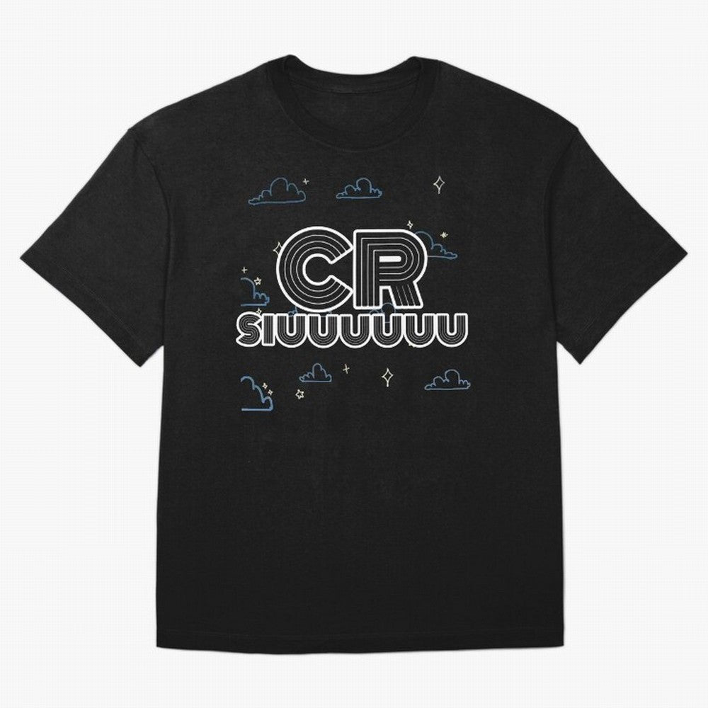 Siuuu 7 CR7 goal funny Oversized T-Shirt Celebrate Soccer Greatness during FIFA World Cup 2026 Group Stage Highlighting Messi, Neymar and Mbappe, England and Germany Energy, Fan Favorite Moments, National Team Passion, Big Match Drama and Soccer