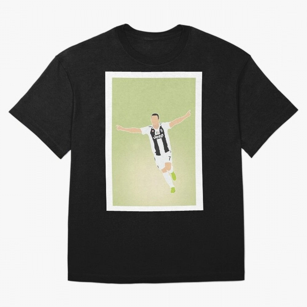 CRISTIANO RONALDO Oversized T-Shirt Remember Global Football Passion for FIFA World Cup 2026 USA Canada Mexico, Driven by Mbappe and Neymar, Spain, Vintage Soccer Flavor, Modern Football Stars, National Flags and Final Night Emotion; Ideal for Fans