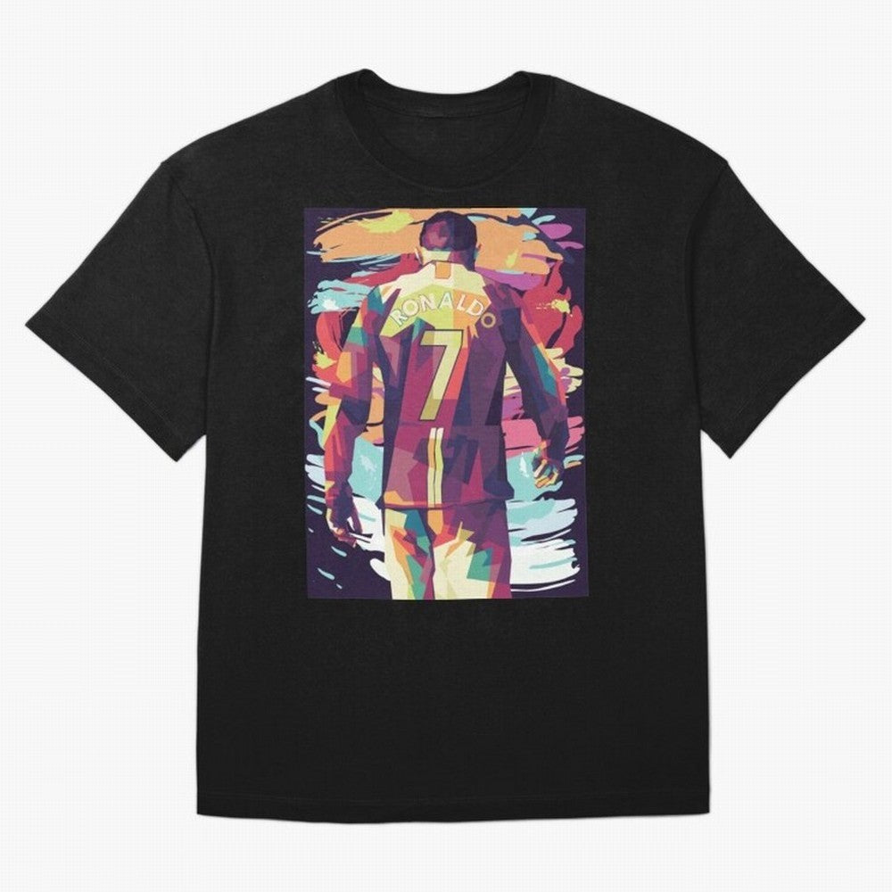 Cristiano Ronaldo Manchester United Cristiano Ronaldo Oversized T-Shirt Honor the Beautiful Game during FIFA World Cup 2026 USA Canada Mexico for Fans of Mbappe and Neymar and Spain, Bringing Match Day Excitement, Supporter Culture, Golden Goals
