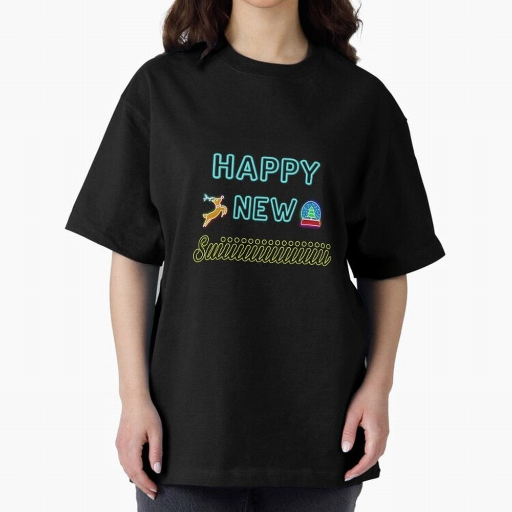 Happy new suiiiii, Cr7 goal Oversized T-Shirt Celebrate Every Goal in the FIFA World Cup 2026 USA Canada Mexico Journey through Mbappe Highlights, England and Germany Pride, Championship Spirit, Famous Goals, Roaring Crowds and International