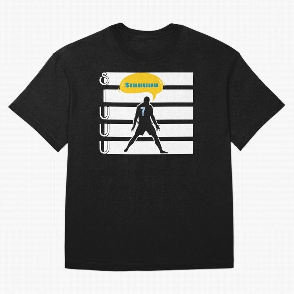 Siuuu CR7 goal Oversized T-Shirt Experience FIFA World Cup 2026 for Fans of Messi and Spain, Bringing Football History, Final Match Energy, Crowd Noise and Once in a Lifetime Moments; Perfect for Fans, Collectors, Family Gatherings, Watch Parties