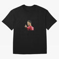 Cristiano ronaldo showing middle finger Oversized T-Shirt Bring Retro Soccer Energy to FIFA World Cup 2026 Spirit, Highlighting Spain, CR7, Stadium Chants, National Pride, Trophy Dreams and Unforgettable Football Memories; Made for Collectors Who
