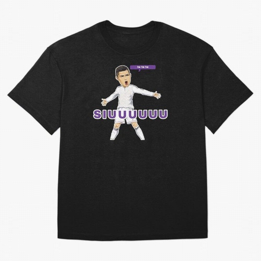 Hehehe siuuu Oversized T-Shirt Fuel the Hype around FIFA World Cup 2026 for Fans of CR7 and Messi and Spain, Bringing Worldwide Fan Energy, Dramatic Goals, Stadium Lights and Championship Celebrations; Built for Supporters Chasing Trophy Dreams,