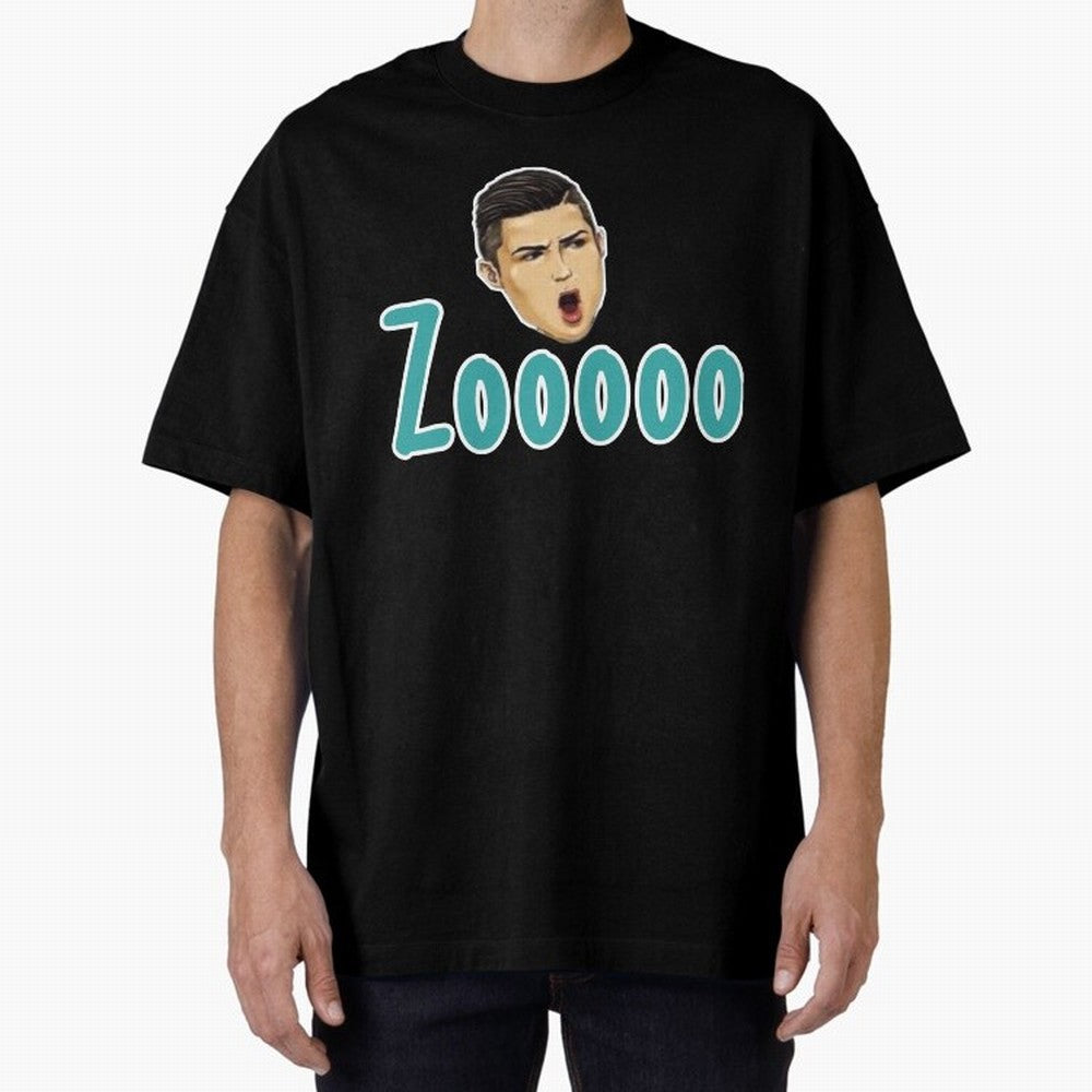 Zoooo funy CR7 goal suiii Oversized T-Shirt Feel the Heartbeat of FIFA World Cup 2026 Group Stage Celebrating Mbappe, Spain and Netherlands Energy, Worldwide Fan Energy, Dramatic Goals, Stadium Lights and Championship Celebrations; Made for