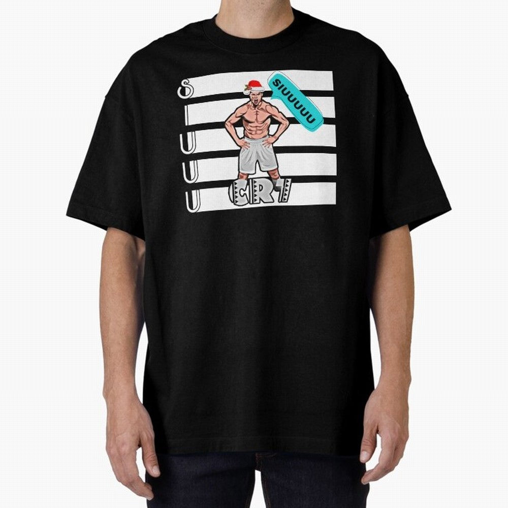 Siuuu Cristiano ronaldo goal Oversized T-Shirt Show Love for Legendary Goals in the FIFA World Cup 2026 Group Stage Journey through Messi and Cristiano Ronaldo Highlights, Argentina, France and Brazil Pride, Global Supporter Spirit, Legendary