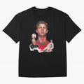 ronaldo Oversized T-Shirt Elevate Global Football Passion for FIFA World Cup 2026 USA Canada Mexico, Centered on Haaland, France and Portugal, Vintage Soccer Flavor, Modern Football Stars, National Flags and Final Night Emotion; Made for Die Hard