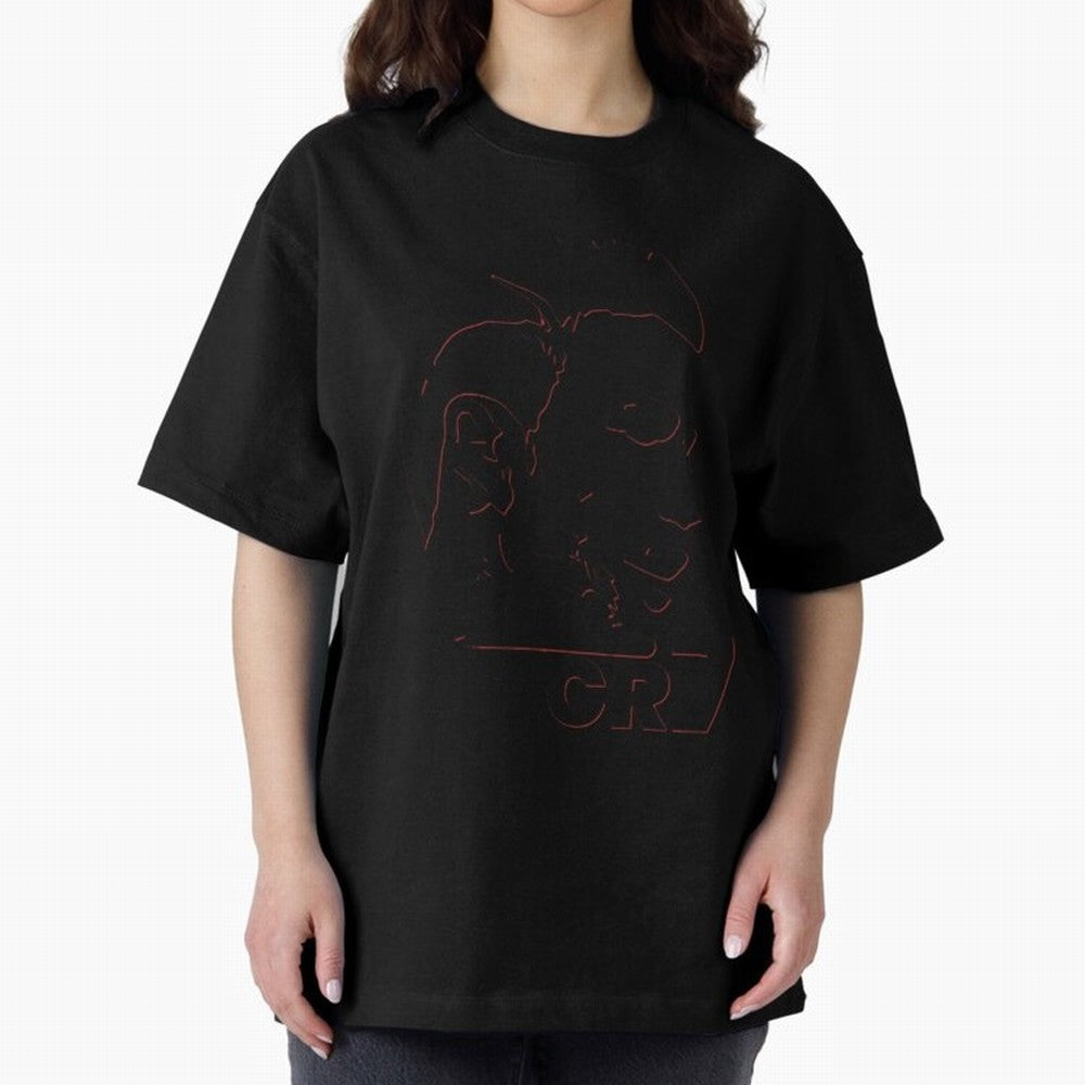 CR7 cristiano ronaldo logo Oversized T-Shirt Unlock FIFA World Cup 2026 USA Canada Mexico Spirit, Centered on France, Cristiano Ronaldo, Worldwide Fan Energy, Dramatic Goals, Stadium Lights and Championship Celebrations; Perfect for Fans,