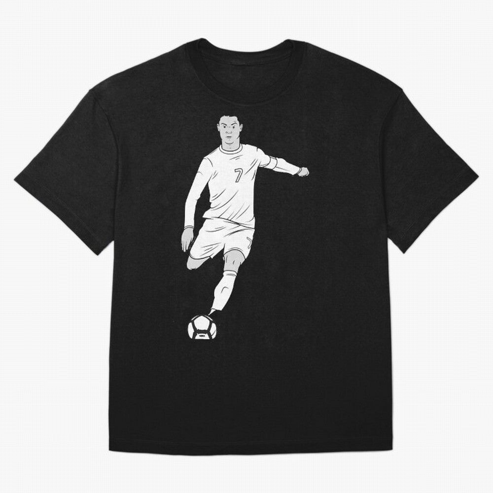 Cristiano Ronaldo Oversized T-Shirt Fuel FIFA World Cup 2026 for Fans of Neymar and Spain and Netherlands, Bringing Stadium Chants, National Pride, Trophy Dreams and Unforgettable Football Memories; Perfect for Fans, Collectors, Family Gatherings,