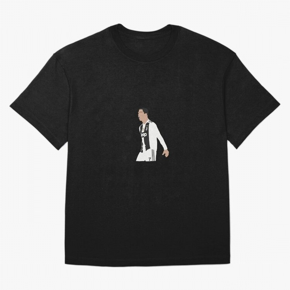 Juventus Cristiano Ronaldo Cartoon Oversized T-Shirt Turn Football Passion into Global Football Passion for FIFA World Cup 2026, Celebrating Messi, Neymar and Mbappe, Netherlands, Football Festival Excitement, Trophy Ambitions, Country Rivalries