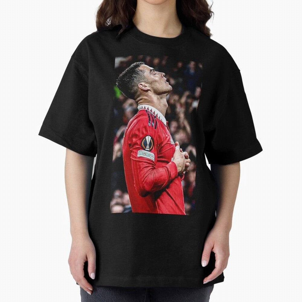 Cristiano Ronaldo CR7 Oversized T-Shirt Discover Match Day Hype around FIFA World Cup 2026 Group Stage, Messi, Argentina and Brazil, Football Festival Excitement, Trophy Ambitions, Country Rivalries and Star Player Buzz; Ideal for Football Dads,