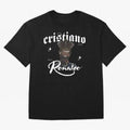 CR7 King edition Oversized T-Shirt Discover FIFA World Cup 2026 USA Canada Mexico Spirit, Featuring Germany, Messi and Cristiano Ronaldo, Stadium Chants, National Pride, Trophy Dreams and Unforgettable Football Memories; Perfect for Fans,