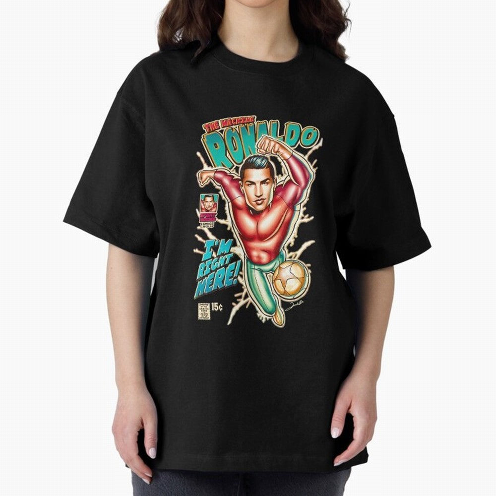 Cristiano Ronaldo CR7 Cristiano Ronaldo Oversized T-Shirt Feel the Heartbeat of Match Day Hype around FIFA World Cup 2026 Group Stage, Neymar, Haaland and Cristiano Ronaldo, Netherlands, Tournament Hype, Historic Matchups, Family Viewing Parties