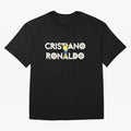 Cristiano Ronaldo Oversized T-Shirt Celebrate Global Passion for FIFA World Cup 2026 Group Stage for Fans of Neymar, Haaland and Cristiano Ronaldo and Portugal, Spain and Germany, Bringing Football Festival Excitement, Trophy Ambitions, Country
