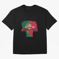 Cristiano Ronaldo CR7 T-shirt Design Oversized T-Shirt Celebrate National Team Dreams in Match Day Hype around FIFA World Cup 2026 Group Stage, CR7, Spain, Championship Spirit, Famous Goals, Roaring Crowds and International Football Unity; Made for