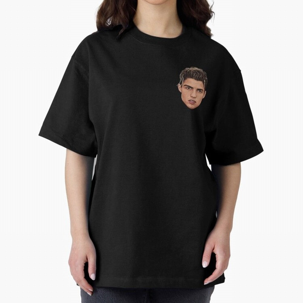 Cristiano Oversized T-Shirt Keep the Match Day Mood of FIFA World Cup 2026 Spirit, Filled with Portugal, Spain and Germany, Cristiano Ronaldo, Haaland and CR7, Game Day Rituals, Football Legends, Country Pride and the Road to the Final; Perfect for
