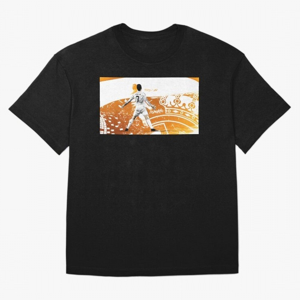 Cristiano Ronaldo Oversized T-Shirt Celebrate Golden Goal Energy in FIFA World Cup 2026 USA Canada Mexico for Fans of Mbappe and Neymar and England and Germany, Bringing Game Day Rituals, Football Legends, Country Pride and the Road to the Final;