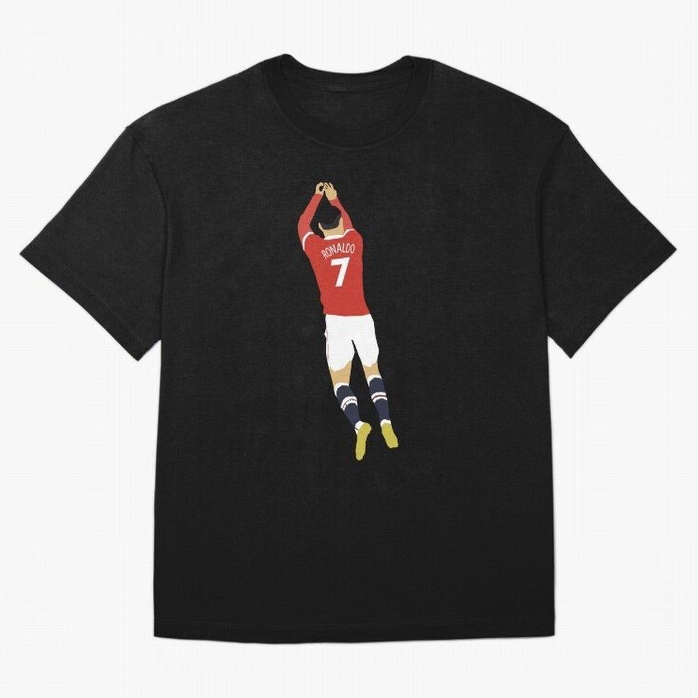 Cristiano Ronaldo Oversized T-Shirt Represent FIFA World Cup 2026 Group Stage Spirit, Centered on France and Portugal, Haaland, Football History, Final Match Energy, Crowd Noise and Once in a Lifetime Moments; Created for Match Day Parties, Soccer