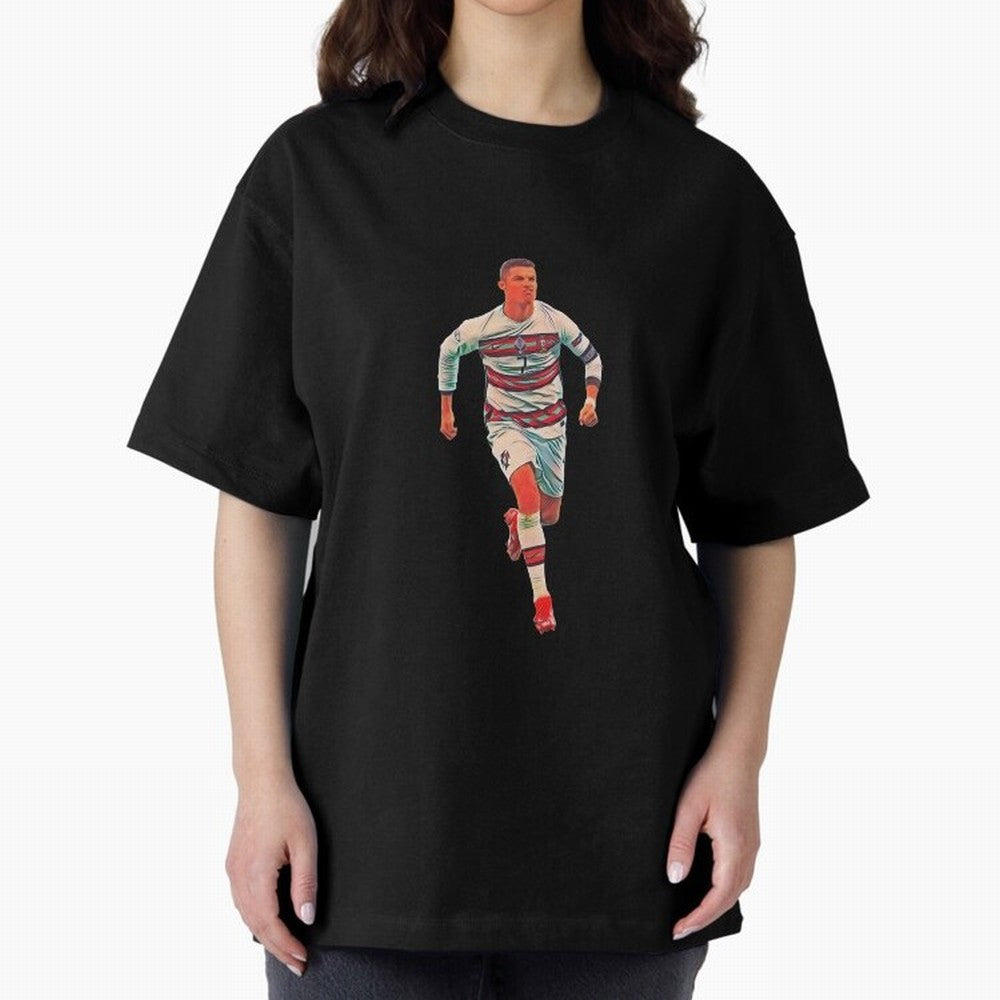 a gread celebration from the goat Oversized T-Shirt Bring Retro Soccer Energy to FIFA World Cup 2026 Group Stage Spirit, Celebrating Netherlands, Haaland and Mbappe, Sports Nostalgia, International Competition, Famous Players and Unforgettable