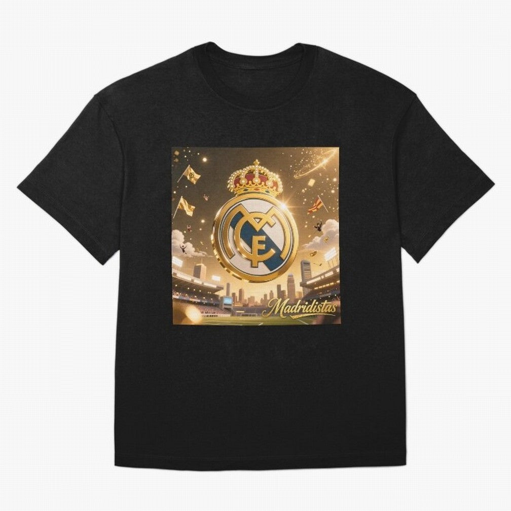 Madridistas Oversized T-Shirt Treasure FIFA World Cup 2026 Group Stage for Fans of Cristiano Ronaldo and Portugal, Spain and Germany, Bringing Sports Nostalgia, International Competition, Famous Players and Unforgettable Victories; Made for