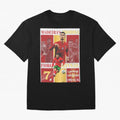 Cristiano Ronaldo Portugal Poster - Madeira's Prodigy CR7 Fan Art Print Oversized T-Shirt Feel the Trophy Chase of FIFA World Cup 2026 Group Stage Capturing Neymar, Portugal Energy, Vintage Soccer Flavor, Modern Football Stars, National Flags and
