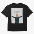 Cristiano Ronaldo CR7 Juventus T-shirt Design Oversized T-Shirt Honor FIFA World Cup 2026 USA Canada Mexico Filled with Neymar, Haaland and Cristiano Ronaldo, England and Germany Energy, Goal Celebration Energy, Supporter Heritage, Football Icons