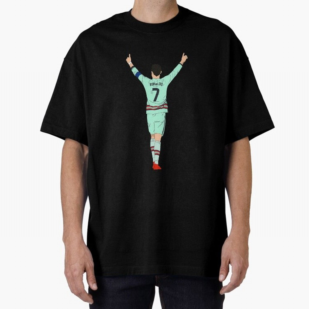 Cristiano Ronaldo Cristiano Ronaldo o Oversized T-Shirt Bring Supporter Culture to FIFA World Cup 2026 USA Canada Mexico Inspired by Haaland, Portugal Energy, Classic Soccer Heritage, Championship Pressure, Fan Loyalty and International Pride;