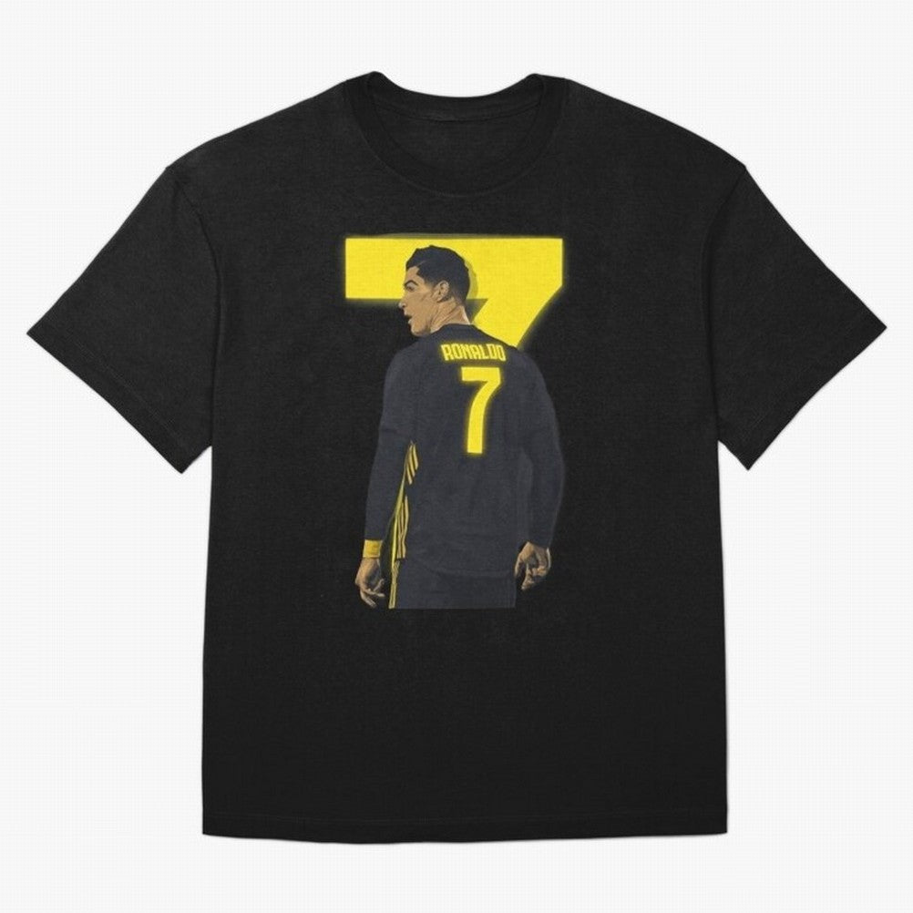 CR7 cristiano ronaldo logo Oversized T-Shirt Bring a Vintage Feel to Global Football Passion for FIFA World Cup 2026 Group Stage, Driven by Mbappe and Neymar, Argentina and Brazil, Championship Spirit, Famous Goals, Roaring Crowds and International
